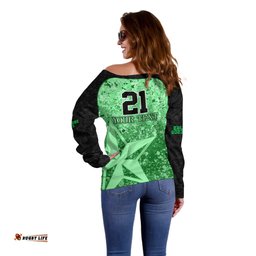 Melbourne Stars Custom Off Shoulder Sweater BBL Cricket Team 2024