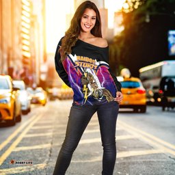 Custom Personalised Melbourne Storm Naidoc Week Women Off Shoulder Sweater Aboriginal Special Style