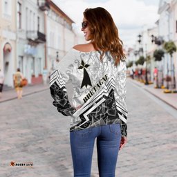 Brittany Women's Off Shoulder Sweater Bretagne Spirit