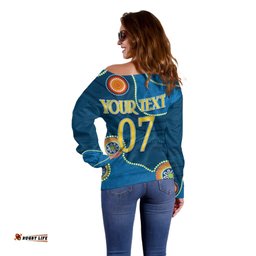 Personalised NAIDOC Week NRL Eels For Our Elders Off Shoulder Sweater