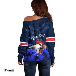 Rosster Easts To Win Off Shoulder Sweater Sydney Rugby est 1908 Boomerang Indeginous