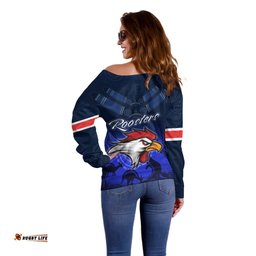 Rosster Easts To Win Off Shoulder Sweater Sydney Rugby est 1908 Boomerang Indeginous