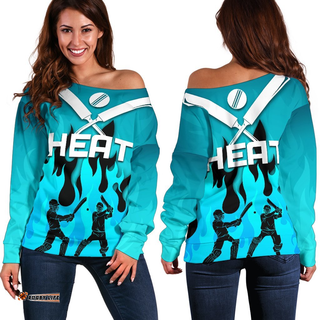 Heat Off Shoulder Sweater Fire Style
