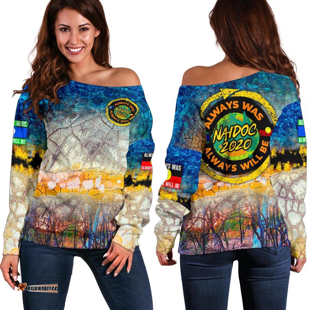 Off Shoulder Sweater Naidoc Week Sweater
