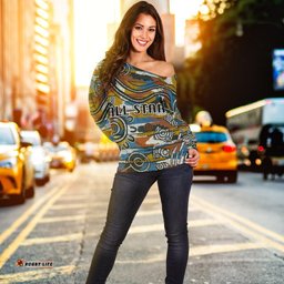 Indigenous All Stars Women's Off Shoulder Sweater