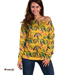 Aussie Matildas Off Shoulder Sweater Football Australia Silver Princess Unique
