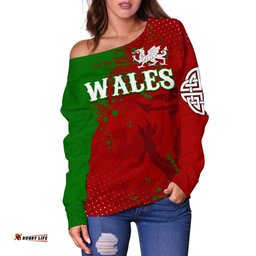 Wales Off Shoulder Sweater The Great Cymru