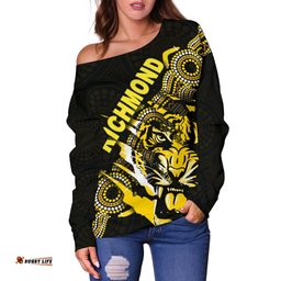 Richmond Off Shoulder Sweater Power Tigers Indigenous