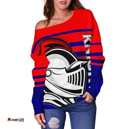 Knights Women's Off Shoulder Sweater