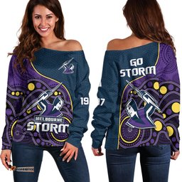 Storm Rugby Off Shoulder Sweater Est 1997 Indigenous Art 02
