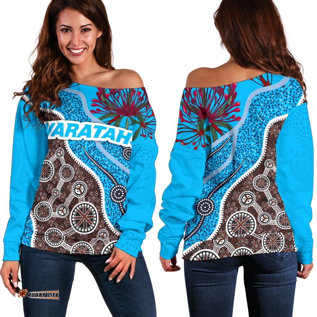 Australia Off Shoulder Sweater Waratahs Rugby