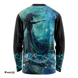 New Zealand Matariki Hiwa i te rangi Long Sleeve T-shirt Titiro ki nga Whetu Wishing Star