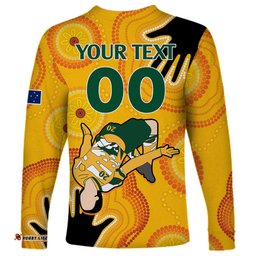 Custom Sam Kerr Matildas Long Sleeve T-shirt Australia Soccer World Cup Quater Final