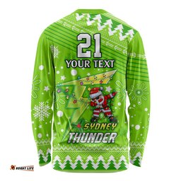 Custom Thunder BBL Long Sleeve T-shirt Christmas 2023