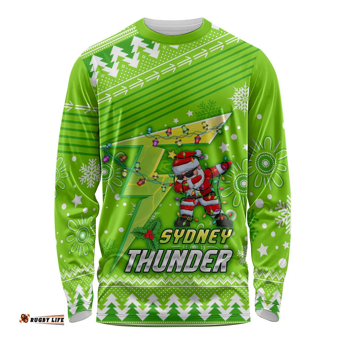 Custom Thunder BBL Long Sleeve T-shirt Christmas 2023