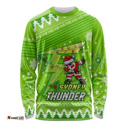 Custom Thunder BBL Long Sleeve T-shirt Christmas 2023