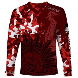 NRL ANZAC St Dragons Long Sleeve T-shirt Camouflage