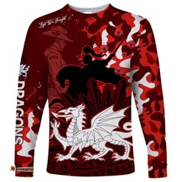 NRL ANZAC St Dragons Long Sleeve T-shirt Camouflage