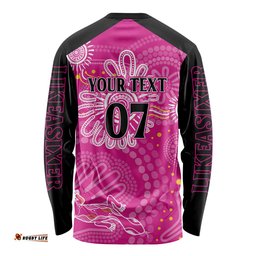 Custom Sixers Cricket Indigenous Long Sleeve T-shirt Inspirations