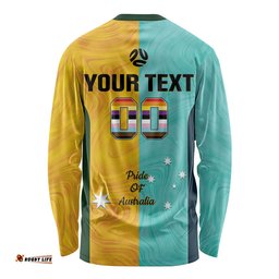 Custom Pride Month Matildas Long Sleeve T-shirt Australia Til Its Done Mixed Color