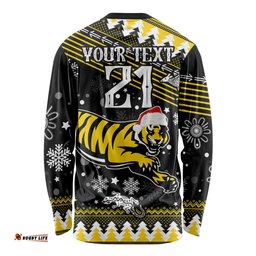 Custom Tigers Football Long Sleeve T-shirt Christmas 2023