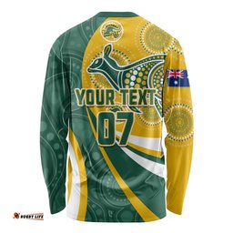 Custom Australia Matildas Indigenous Long Sleeve T-shirt Go Tilly Special