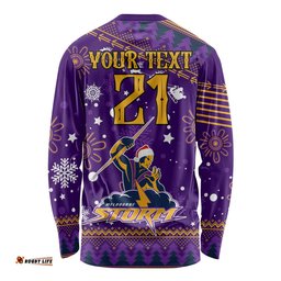 Custom Storm Rugby Long Sleeve T-shirt Chirstmas 2023
