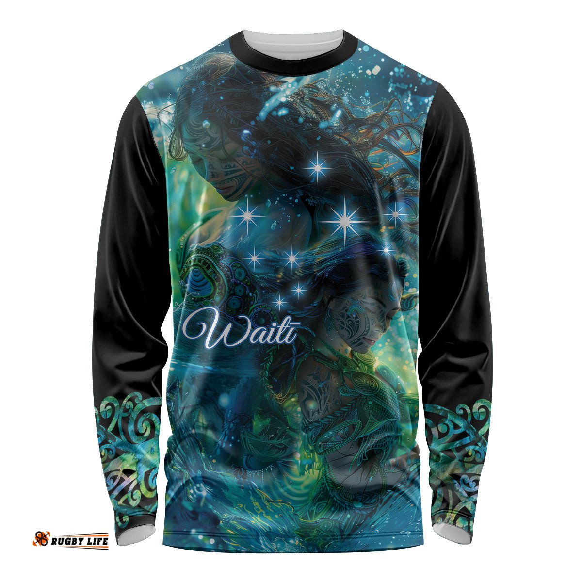 New Zealand Matariki Waiti Long Sleeve T-shirt The Beginnings Of Life