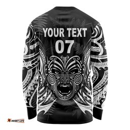 New Zealand Rugby Long Sleeve T-shirt World Cup Aotearoa Create History