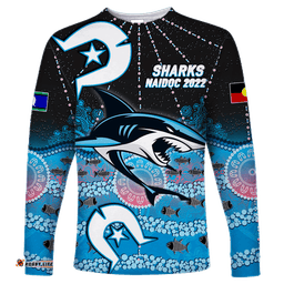 Sharks Rugby NAIDOC Aboriginal Long Sleeve T-shirt