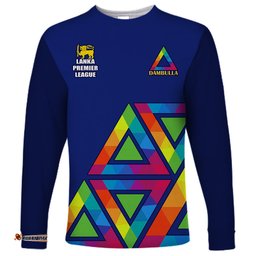 Custom Dambulla Cricket Long Sleeve T-shirt Lanka League Go Dambulla