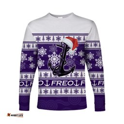 Fremantle Freo Long Sleeve T-shirt Christmas Style