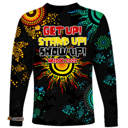 NAIDOC Week Aboriginal Art Unique Long Sleeve T-shirt