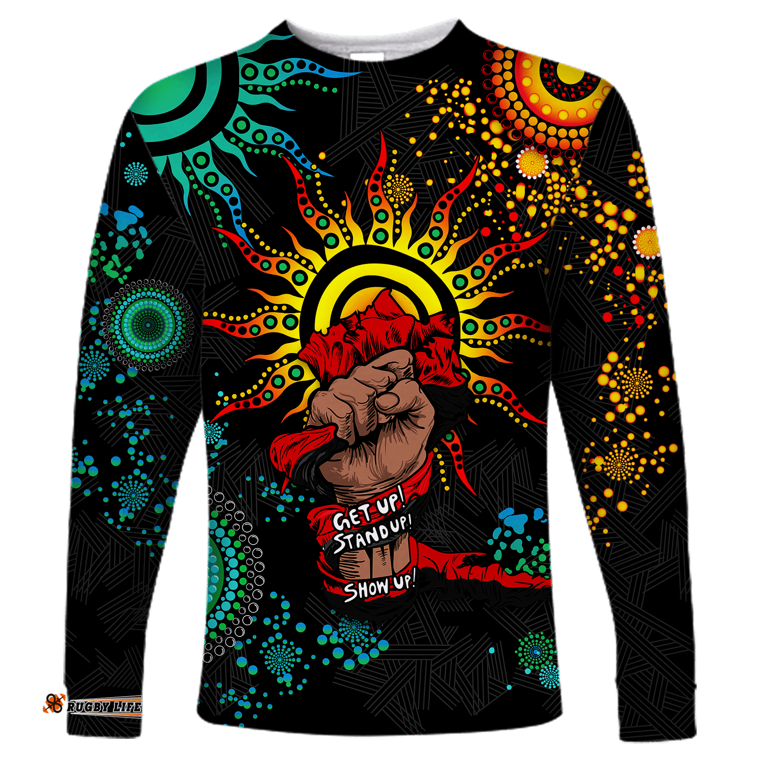 NAIDOC Week Aboriginal Art Unique Long Sleeve T-shirt