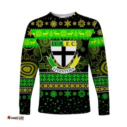 Ltyentye Apurte LTYENTYIES Football Club Long Sleeve T-shirt Christmas Simple Style