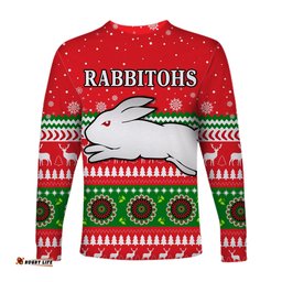 Rabbitohs Long Sleeve T-shirt South Sydney Christmas