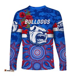 Western Bulldogs ANZAC Long Sleeve T-shirt Indigenous