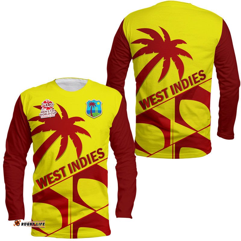 West Indies Windies Cricket Men's T20 World Cup Long Sleeve T-shirt