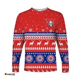 Knights Long Sleeve T-shirt Christmas Newcastle