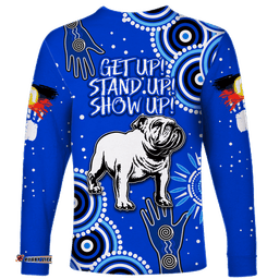 Bulldogs Rugby NAIDOC Aboriginal Long Sleeve T-shirt