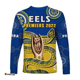 Eels Rugby Long Sleeve T-shirt Parra Indigenous Proud Premiers