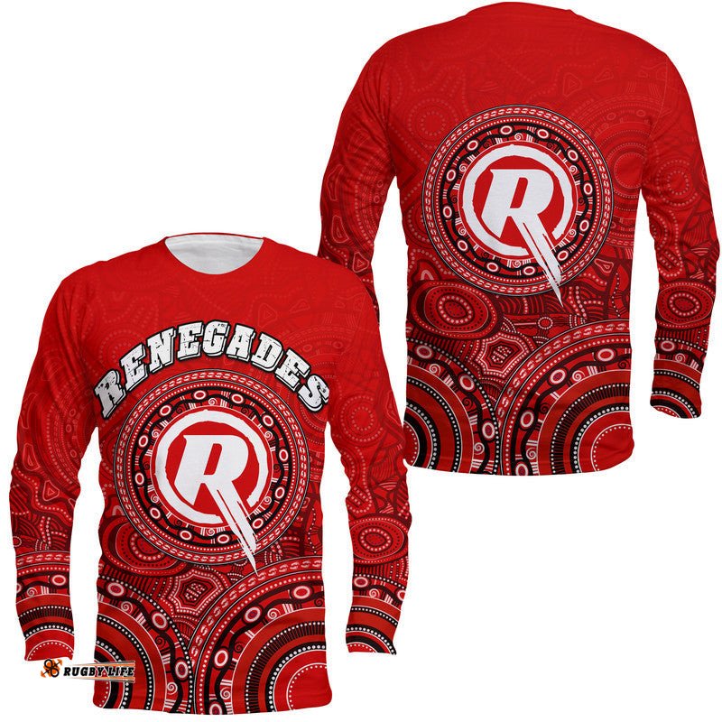 Melbourne Renegades Indigenous Aboriginal Arts Long Sleeve T-shirt