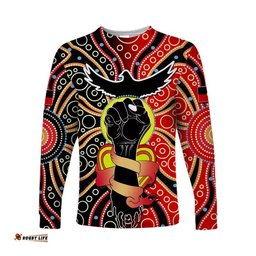 Custom Personalised Aboriginal Lives Matter Long Sleeve T-shirts