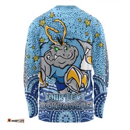New South Wales Cockroaches Custom Long Sleeve T-shirt - Custom With Aboriginal Inspired Style Of Dot Painting Patterns  Long Sleeve T-shirt