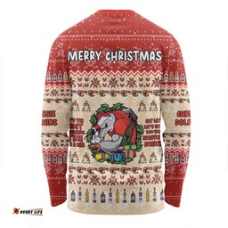 Redcliffe Dolphins Christmas Custom Long Sleeve T-shirt - Chrissie Spirit Long Sleeve T-shirt