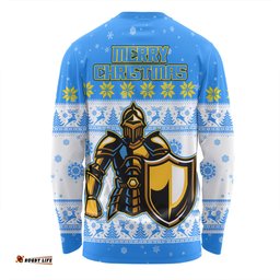Gold Coast Titans Christmas Custom Long Sleeve T-shirt - Special Ugly Christmas Long Sleeve T-shirt