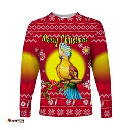 Australia Christmas Long Sleeve T-shirt Be Loved Cockatoo