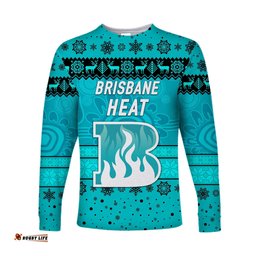 Custom Personalised Brisbane Heat Long Sleeve T-shirt Christmas Simple Style