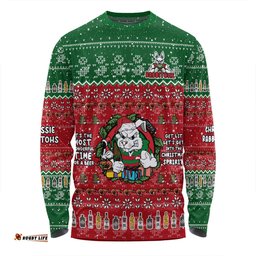 South Sydney Rabbitohs Custom Long Sleeve T-shirt - Chrissie Spirit Long Sleeve T-shirt