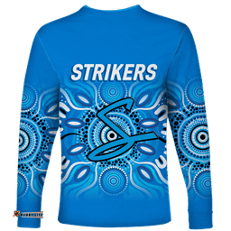 Adelaide Strikers Aboriginal Cricket Long Sleeve T-shirt